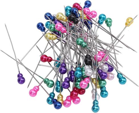 500PCS Gourd Head Sewing Pins Colorful Straight Quilting Pins for Handicrafts Bouquet Clothing Making in Saudi Arabia