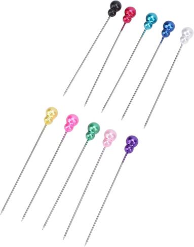 500PCS Gourd Head Sewing Pins Colorful Straight Quilting Pins for Handicrafts Bouquet Clothing Making in Saudi Arabia