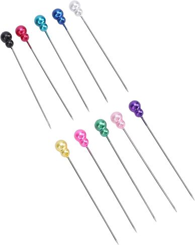 500PCS Gourd Head Sewing Pins Colorful Straight Quilting Pins for Handicrafts Bouquet Clothing Making in Saudi Arabia