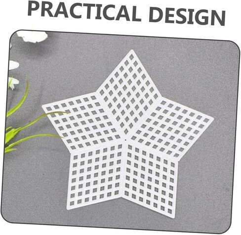 DOITOOL 10pcs Plastic Mesh Screen Mesh Bag Sheet Embroidery Sturdy Plastic Canvas for DIY Crafts in Saudi Arabia