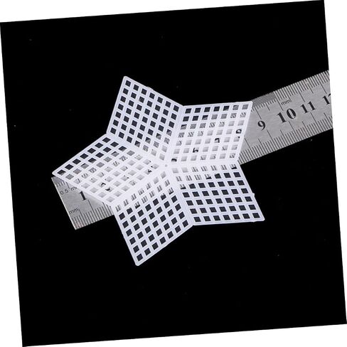 DOITOOL 10pcs Plastic Mesh Screen Mesh Bag Sheet Embroidery Sturdy Plastic Canvas for DIY Crafts in Saudi Arabia