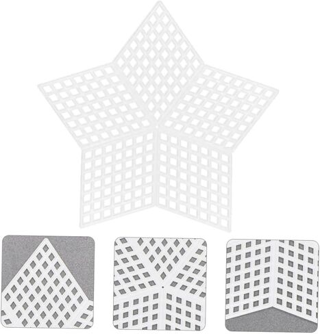 DOITOOL 10pcs Plastic Mesh Screen Mesh Bag Sheet Embroidery Sturdy Plastic Canvas for DIY Crafts in Saudi Arabia