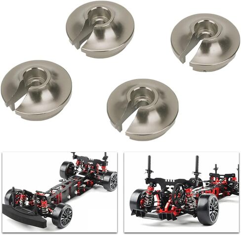 Spring Retainers with Piston Heads for TRXXAS SLASH 2WD RC Car Upgrade Accessory 3768 (B blue) in Saudi Arabia