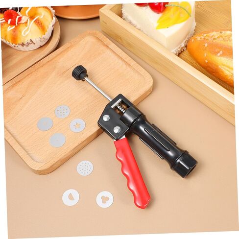 Tofficu 2pcs Clay Extruder Tool for Cake Decoration Handheld Mold for Fondant Chocolate and Clay Crafts for Artists and Bakers Kitchen Tool in Saudi Arabia