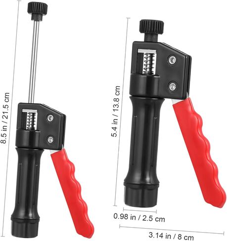 Tofficu 2pcs Clay Extruder Tool for Cake Decoration Handheld Mold for Fondant Chocolate and Clay Crafts for Artists and Bakers Kitchen Tool in Saudi Arabia