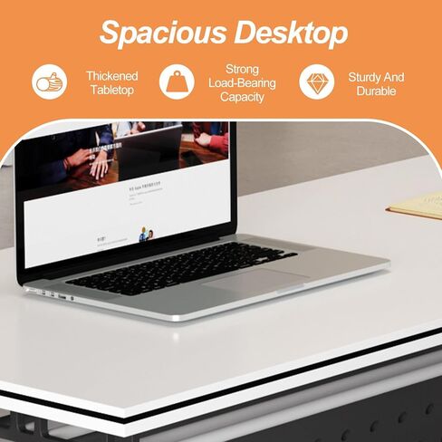 Modern Folding Conference Table, Connecting Office Conference Room Table for 2-10 Person Modular Office Training Tables for Classroom Conference Room (4 Pack 63" L * 23.6" W *29.5" H) in Saudi Arabia
