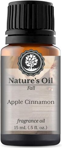 Apple Cinnamon Fragrance Oil (15ml) for Diffusers, Soap Making, Candles, Lotion, Home Scents, Linen Spray, Bath Bombs, Slime in Saudi Arabia