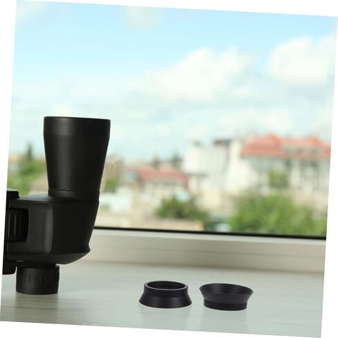 2pcs Rubber Microscope Eyepiece Covers Guards for Binoculars and Microscopes Reducing Eye Strain and Glare for Comfortable Viewing Experience in Saudi Arabia