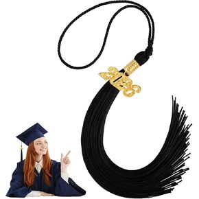 CDIXlMuzred Red and Black Decorations 2026 Graduation Tassels Wite 2026 Tassel Charm ، Grad Cap Decorations ، Class of 2026 ، Black Red Grad Decoration ، 2026 Gold Charm Tassels Hompts in Kuwait