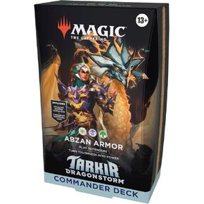 Magic The Gathering Dragonstorm Commander Deck - Abzan Armor in Kuwait