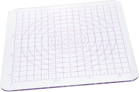 TEHAUX Square Transparent Acrylic Clay Pressing Plate for DIY Crafting Non Stick Surface Portable Design Essential Shaping Tool for Clay Projects Studio in Saudi Arabia