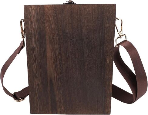 Sorandy Wooden Sketch Box, Adjustable Wood Table Sketchbox, Artist Desktop Storage Box/Cover with Adjustable Shoulder Strap, Writers Messenger Wood Box for Outdoor Painting in Saudi Arabia