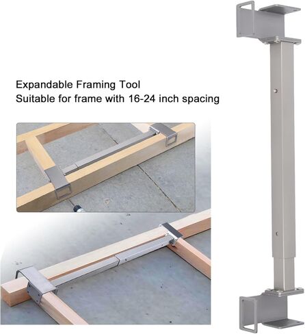 Expandable Framing Spacing Tool 90 Degree Corner Clamp Layout Tool Woodworking Projects in Saudi Arabia