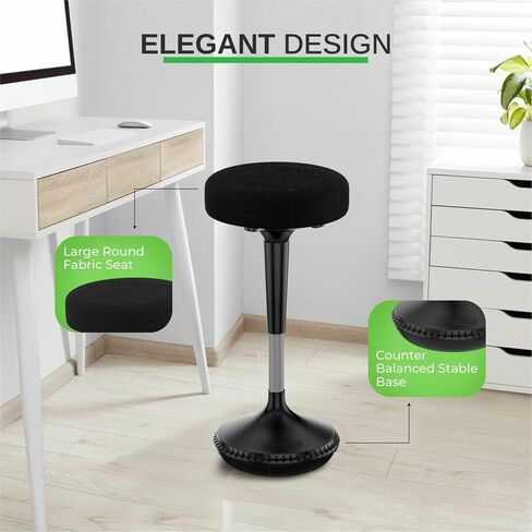 Wobble Stool Standing Desk, Flexible Seating Adjustable Office Ergonomic Seating, Wobble Stools for Alternative Classroom Seating, Active ADHD Chair, Wiggle Chairs in Saudi Arabia