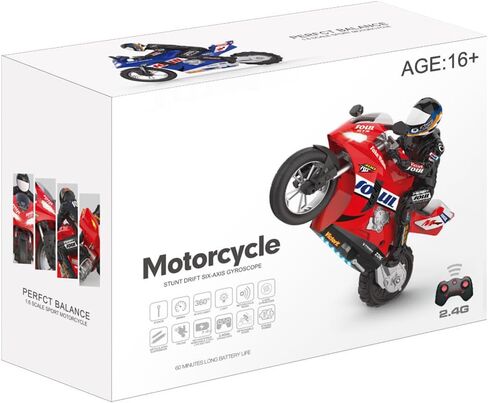 1/6 النطاق عن بُعد للدراجة النارية ، 2.4 جيجا هرتز RC ، نموذج دراجة نارية ثنائية الأذواق ثنائية الحمل-إصدار RTR (RTR) in Kuwait