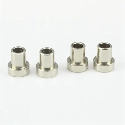 متوافق مع WLToys 104001 1/10 RC ترقية الغيار قطع الغيار إكسسوارات 4pcs شفة معدنية جلبة 6.5x7.4mm 104001-1903 RC Car Accessories in Saudi Arabia