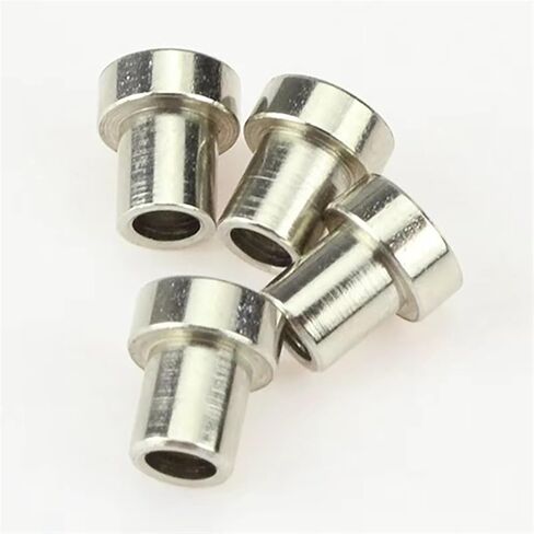 متوافق مع WLToys 104001 1/10 RC ترقية الغيار قطع الغيار إكسسوارات 4pcs شفة معدنية جلبة 6.5x7.4mm 104001-1903 RC Car Accessories in Saudi Arabia