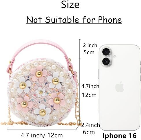 لطيفة طفل صغير فتيات صغيرات جولة كروس مع نظارة شمسية لؤلؤة وزراعة الأميرة على غرار حقيبة يد مع حزمة مربع الهدايا in Kuwait