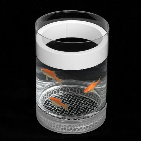 Breeder Box for Fish Tank, Acrylic Aquarium Divider Breeding Box, Floating Mesh Isolation Hatchery Incubator, Guppies Fishes Live Hatchery, Betta Fish Breeding Boxes, Baby Fishes Tank Separator in Saudi Arabia