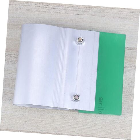Rubber Printing Squeegee Kit for DIY Silk Screen Printing 10cm Length Wear-Proof Rubber Scraper with Aluminum Handle for Art Projects and Crafts Random Color in Saudi Arabia
