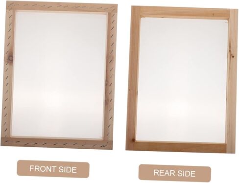 1 مجموعة من مكشطة الحبر الخشبية لطباعة الشاشة الممسحة المطاطية لتطبيقات الرسوم والمنسوجات لوازم الطباعة in Kuwait