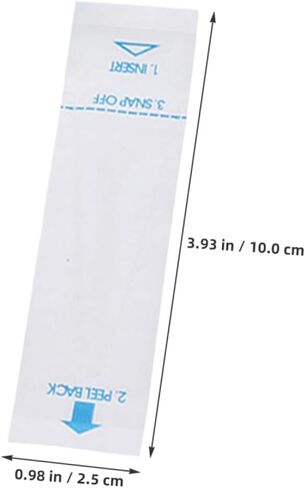 100Pcs Digital Thermometer Probe Protective Covers for Pets Accurate and Reliable Thermometer Sleeves for Cats Dogs and Rabbits for Measurement in Saudi Arabia