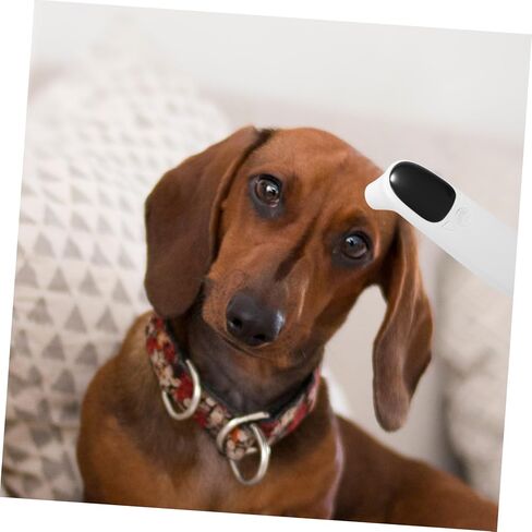 لوكسشيني قابلة لإعادة الشحن مقياس حرارة للحيوانات الأليفة غير القابلة للاتصال للكلاب والقطط قياس درجة حرارة الأذن الدقيقة مع شاشة LED دائمة خفيفة الوزن البلاستي in Kuwait