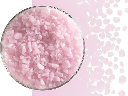 Petal Pink Glass Frit Coarse Bullseye COE 90 Fusible- 2 Ounces in Kuwait