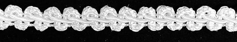 3/8" Chinese French Braid Gimp Trimming - 12 Continuous Yards - Many Colors! (Brown) in Kuwait