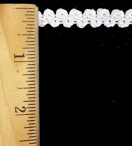 3/8" Chinese French Braid Gimp Trimming - 12 Continuous Yards - Many Colors! (Brown) in Kuwait