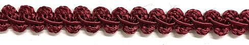3/8" Chinese French Braid Gimp Trimming - 12 Continuous Yards - Many Colors! (Brown) in Kuwait