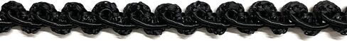 3/8" Chinese French Braid Gimp Trimming - 12 Continuous Yards - Many Colors! (Brown) in Kuwait