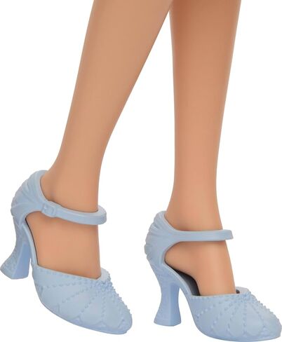 Mattel Universal Wicked Glinda Fashion Doll & Accessories with Styled Blonde Hair, Posability & Removable School Uniform Look in Kuwait