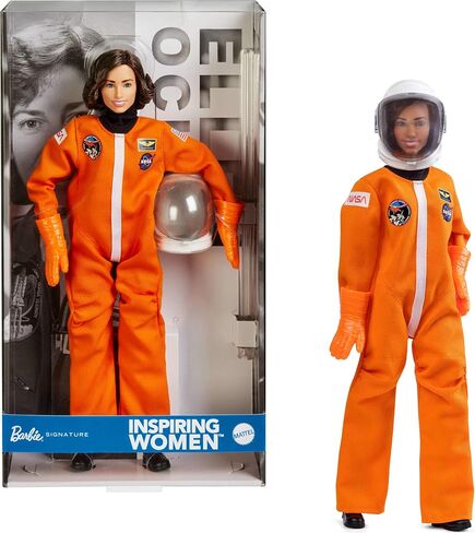 Barbie Signature Inspiring Women Fashion Doll, Ellen Ochoa Collectible in Astronaut Space Suit with Accessories Including Helmet in Saudi Arabia