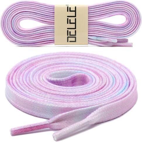 زوجان من أربطة الأحذية المسطحة السميكة من DELELE للأحذية الرياضية والأحذية الرياضية in Kuwait