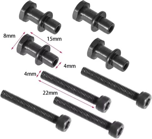 For Kyosho MP10 MP9 1/8 4pcs Metal Steel Shock Bush IF346-04 15.00 * 10.00 * 5.00 Cm RC Car Upgrade Parts Accessories Replacement RC Upgrade Parts in Saudi Arabia