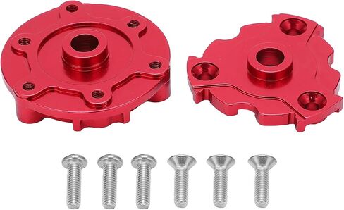 Aluminum Alloy Housing Cush Drive RC Car Spare Part Durable Lightweight CNC Precision Machined for XMAXX 8S 1/5 EREVO 2.0 VXL 1/10 RC Red 23g 2 Parts in Saudi Arabia