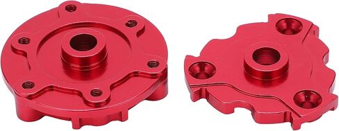 Aluminum Alloy Housing Cush Drive RC Car Spare Part Durable Lightweight CNC Precision Machined for XMAXX 8S 1/5 EREVO 2.0 VXL 1/10 RC Red 23g 2 Parts in Saudi Arabia
