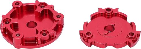 Aluminum Alloy Housing Cush Drive RC Car Spare Part Durable Lightweight CNC Precision Machined for XMAXX 8S 1/5 EREVO 2.0 VXL 1/10 RC Red 23g 2 Parts in Saudi Arabia