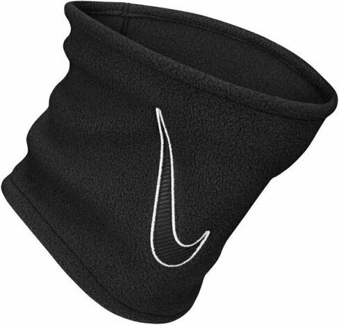 Nike Youth Fleece Neckwarmer 2.0 Black | White in Saudi Arabia