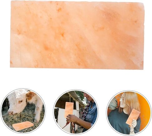 UPKOCH Creative Livestock Salt Pets Lick Salt Block Natural for Farm Animals Easy Digestion in Saudi Arabia