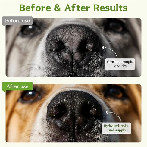 Lick-Safe Dog Paw Balm & Nose Balm with Organic Coconut Oil | Fast-Acting Nourishing Repair for Dry, Cracked Paws - Proven Relief | Vet-Recommended | Hot Pavement & Winter Protection (2.0oz) in Saudi Arabia