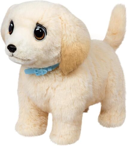 Little Live Pets Ouchies Amazon Exclusive Hazel The Poodle Plush, 50+ Sounds, Limping to Walking Puppy Toy & Carrier, Interactive Toy Dog for Kids 5+ in Saudi Arabia