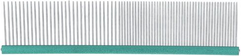 Greyhound Comb For Dogs, Metal Comb For Dogs Metal Dog Comb Cat Comb For Removing and Knots Dog Combs with Rounded Ends Grooming Tool For Long Short Haired Dog (Purple in Saudi Arabia