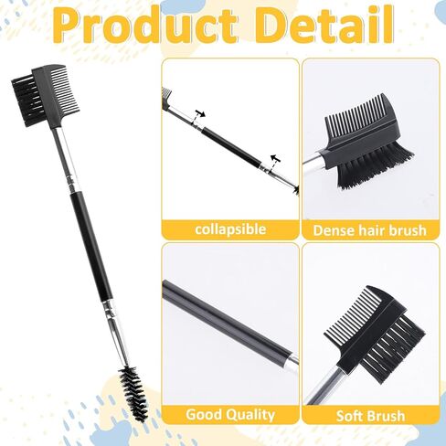 3PCS Pet Grooming Comb, Double-Head Plastic Grooming Comb, Soft Bristles Eye Cleaning Brush for Dogs, Puppies, and Cats, Facial Brush for Gently Removing Tear Stains, Mucus, Crusts, Boogers and Fleas in Saudi Arabia
