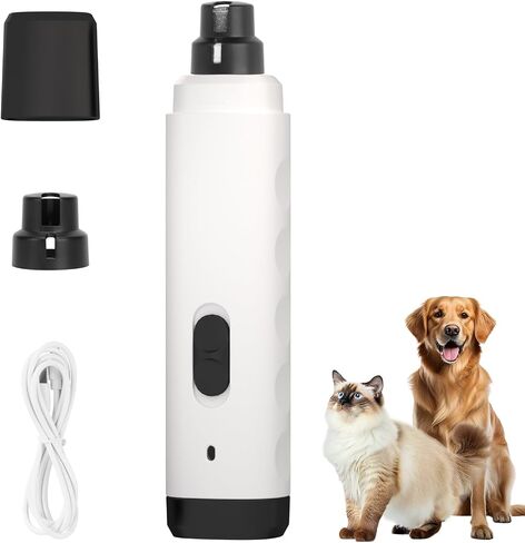 2025 Upgrade Silent Groom Pro Nail Grinder, Silent Groom Pro for Dogs Cats, Dog Nail Grinder, Rechargeable USB Charging Pet Nail Grinders,Electric Dog Nail Clippers,Pet Paws Grooming Smoothing Tool in Saudi Arabia