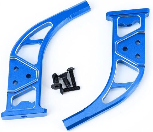 Aluminum Alloy Rear Wing Body Mount Diffuser Bracket Upgrades Part for Arrma 1/7 Felony Infraction 6S BLX Limitless Roller,ReplaceARA320519 (Red) in Saudi Arabia