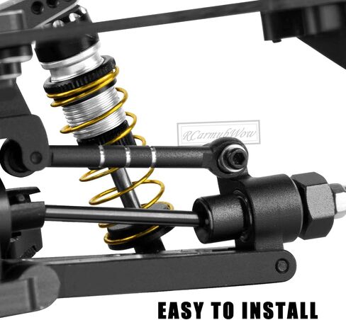 RC Upgrades Part for 1/24 Micro-B,1/28 Micro-T,Driveshafts w/Wheel Hex,Shock Absorber,Turnbuckles,Steering,Front Bulkhead & Bumper,Navy Blue in Saudi Arabia