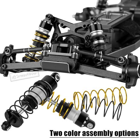 RC Upgrades Part for 1/24 Micro-B,1/28 Micro-T,Driveshafts w/Wheel Hex,Shock Absorber,Turnbuckles,Steering,Front Bulkhead & Bumper,Navy Blue in Saudi Arabia