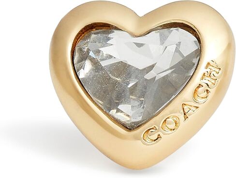 COACH Stone Heart Stud Earrings in Saudi Arabia